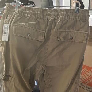 PacSun Men's Tan Cargo Pants